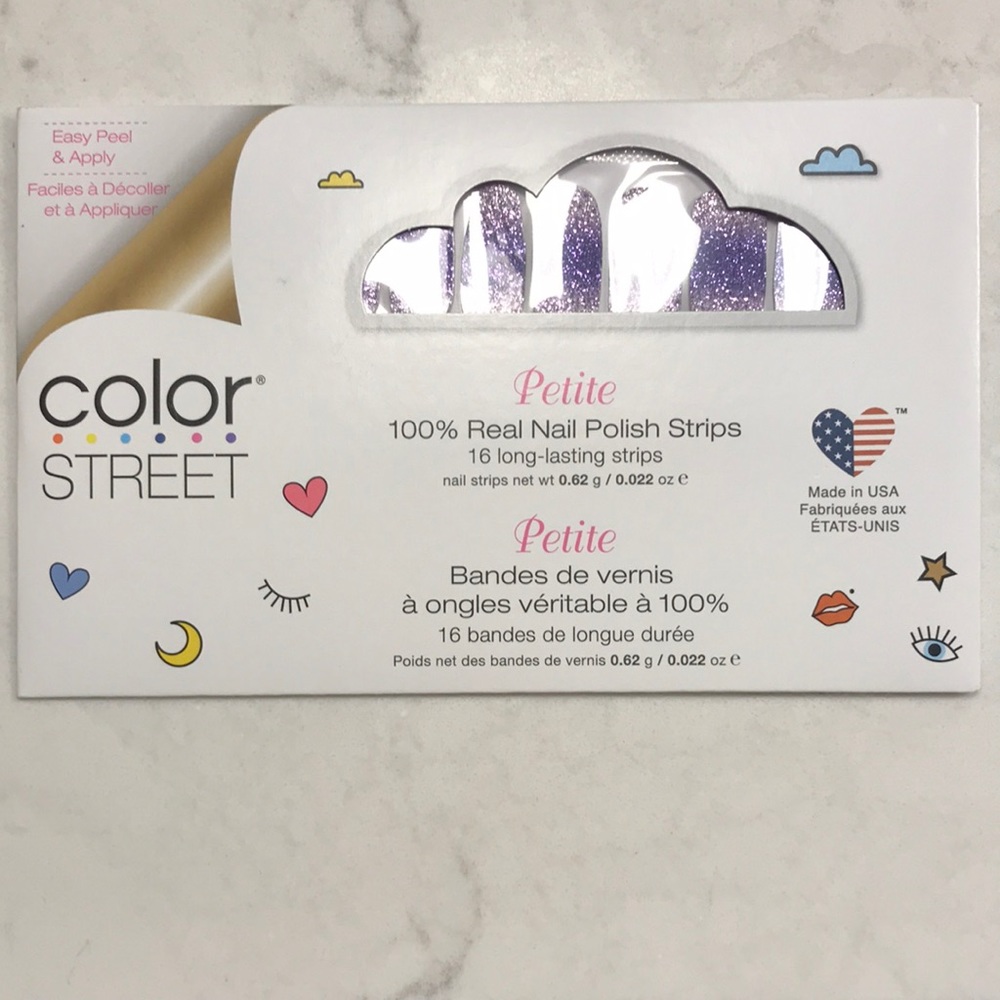 petite hundred percent real nail polish strips THIS IS RETIRED FROM COLOR STREET